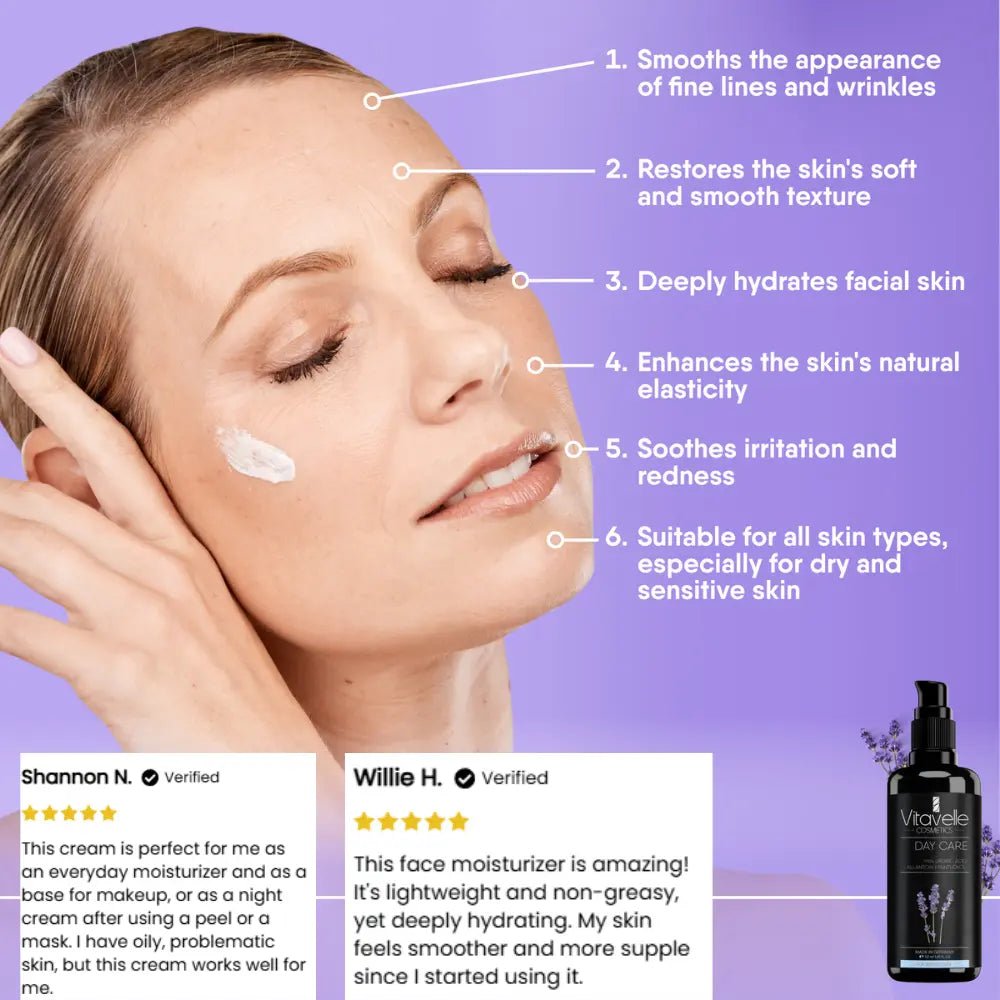 Day Care for Sensitive Skin - Vitavelle Cosmetics USA
