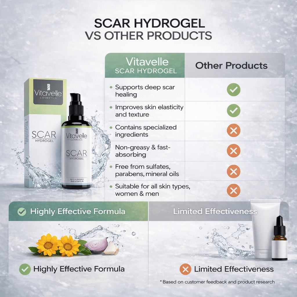 Scar Hydrogel - Vitavelle Cosmetics USA