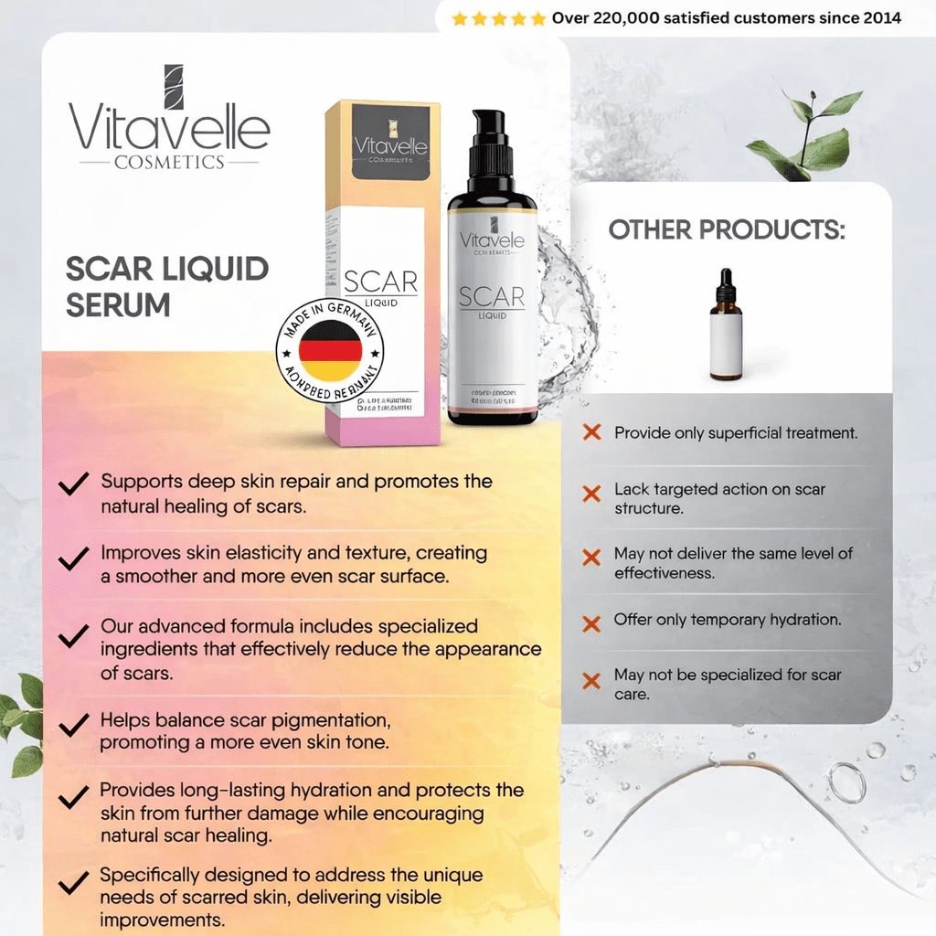 Scar Liquid - Vitavelle Cosmetics USA