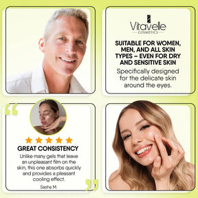 Eye Care Bundle - 2 x 1,69 Fl.oz - Vitavelle Cosmetics USA