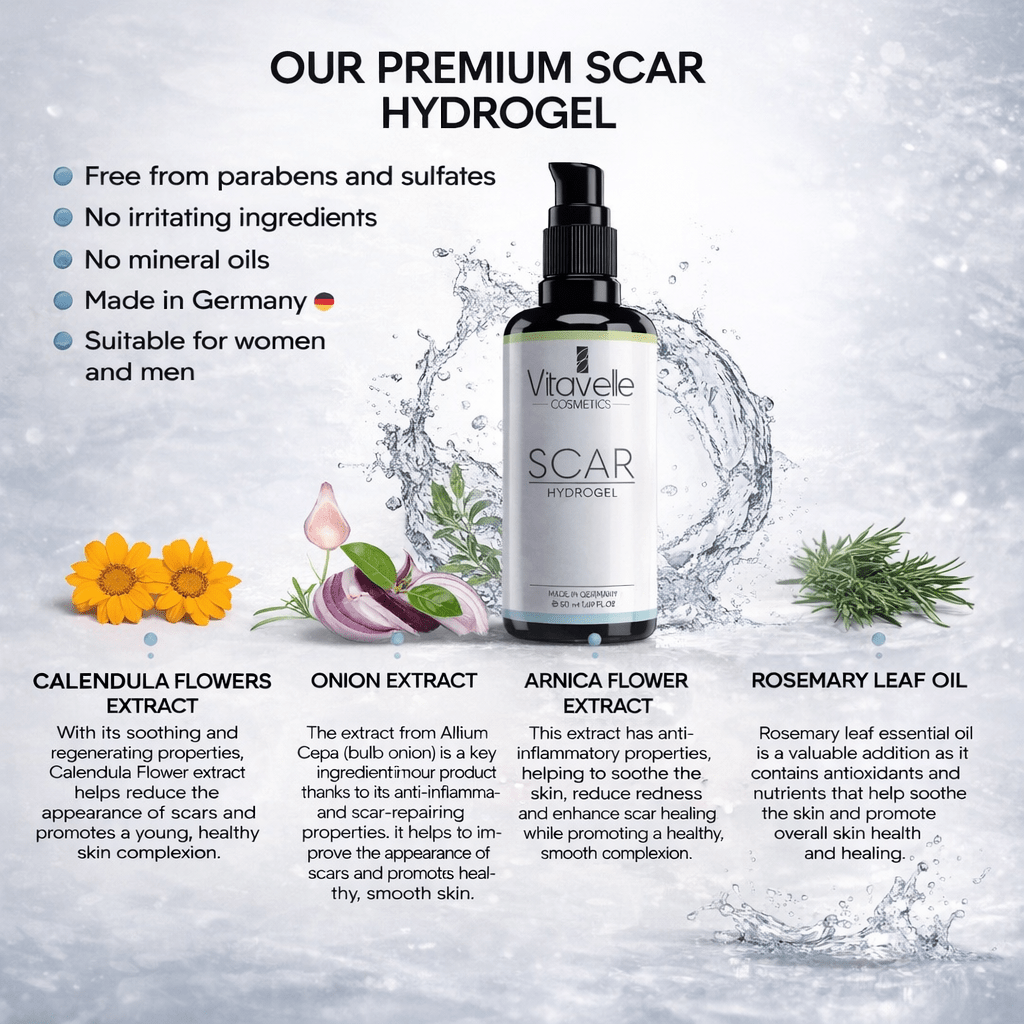 Scar Hydrogel - Vitavelle Cosmetics USA