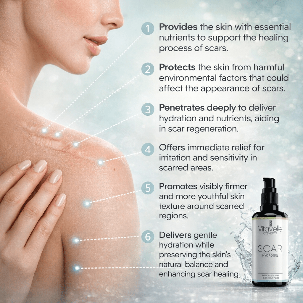 Scar Hydrogel - Vitavelle Cosmetics USA