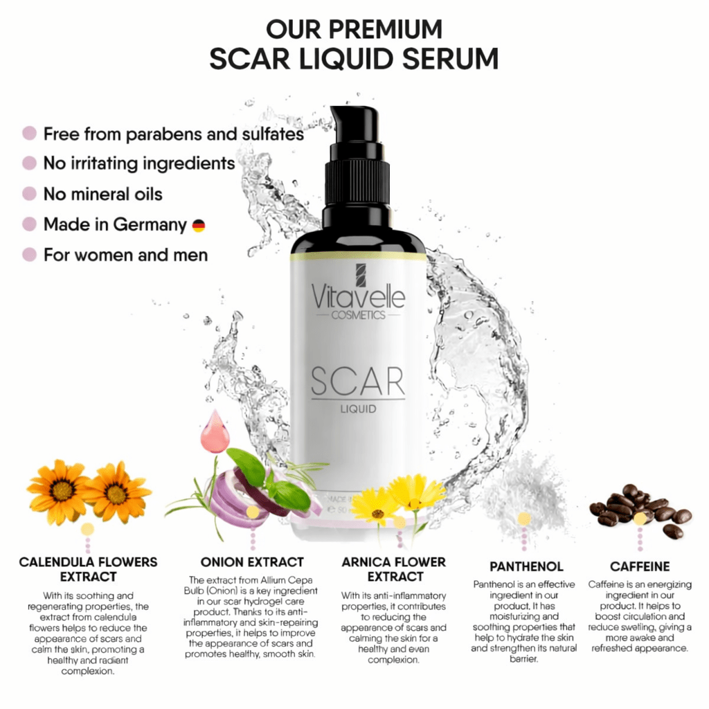 Scar Liquid - Vitavelle Cosmetics USA