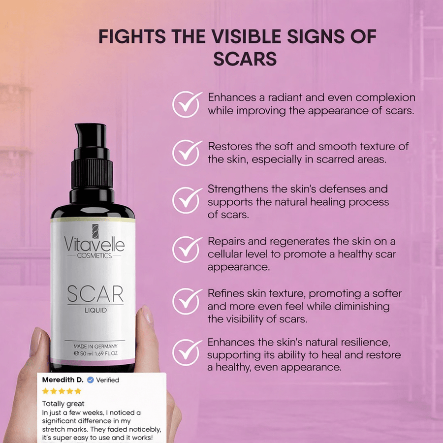 Scar Liquid - Vitavelle Cosmetics USA