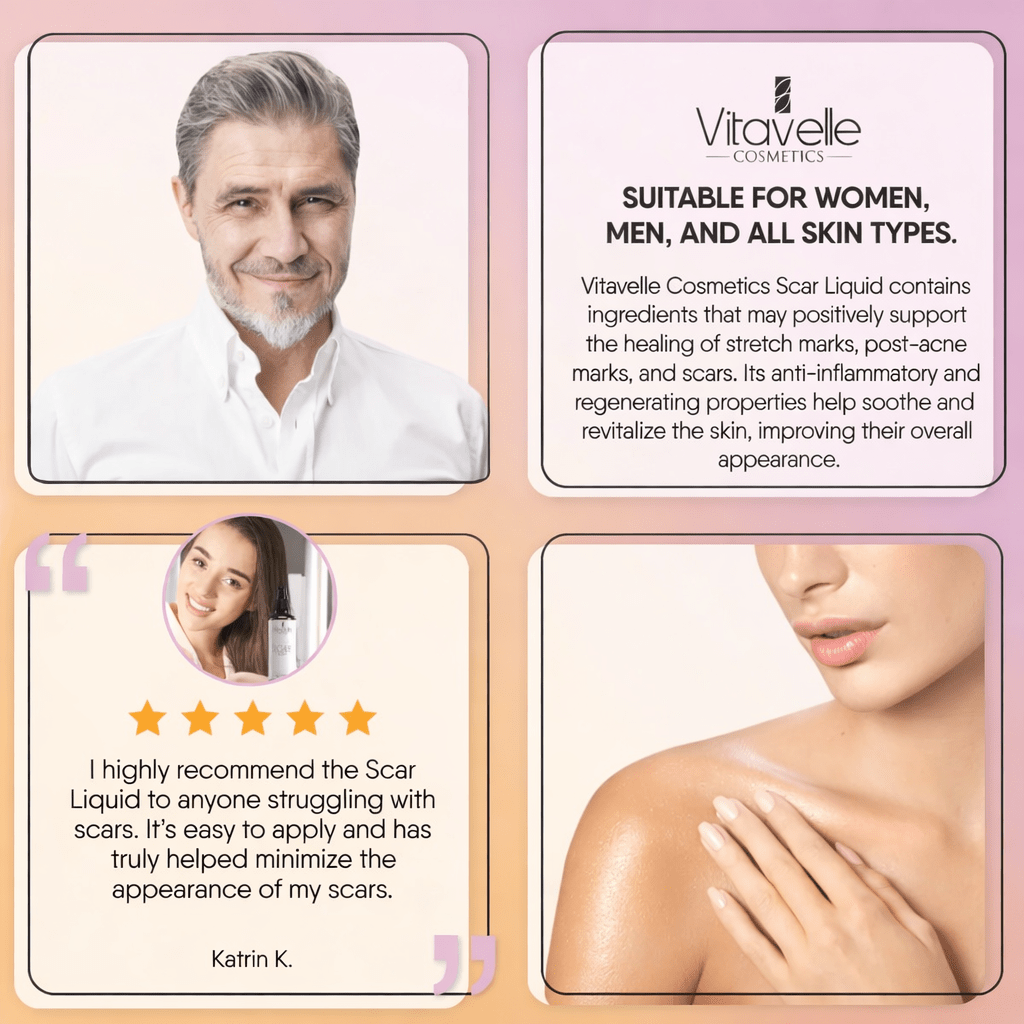 Scar Liquid - Vitavelle Cosmetics USA