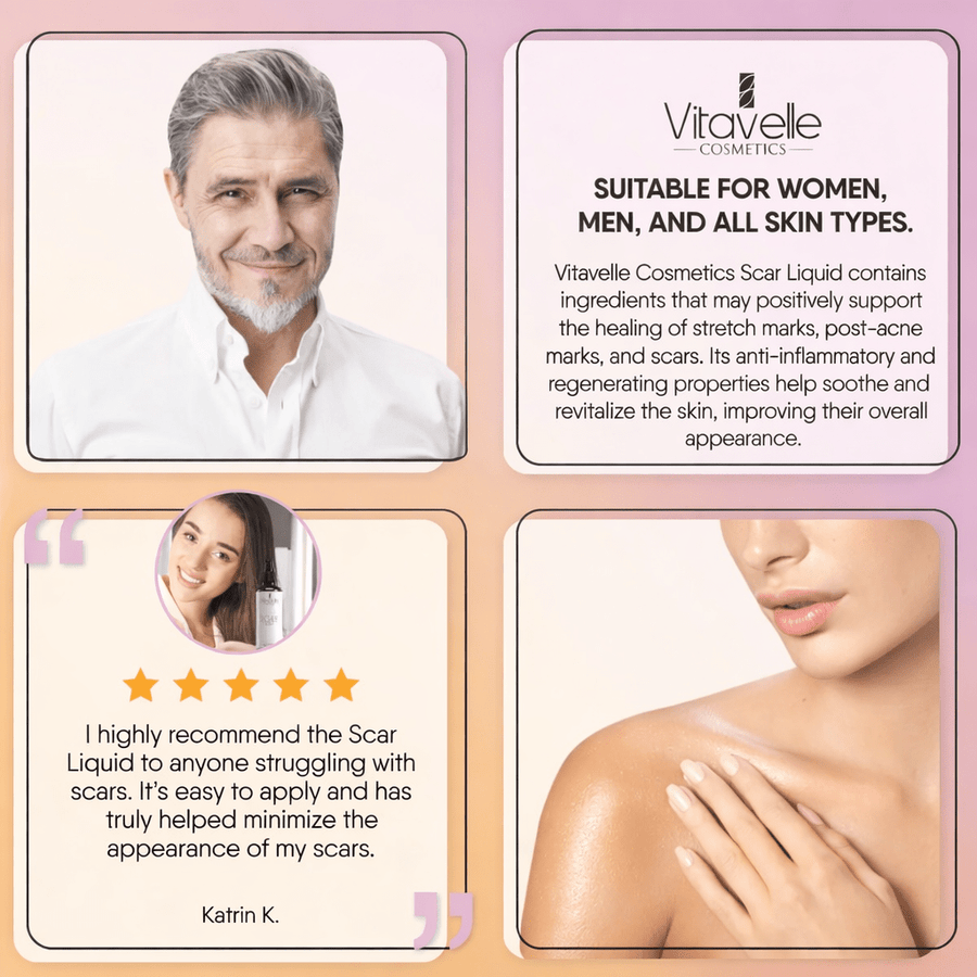 Scar Liquid - Vitavelle Cosmetics USA