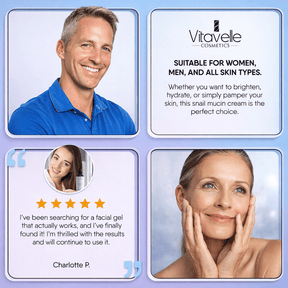 Snail Mucin Gel - Vitavelle Cosmetics USA