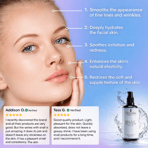 Snail Mucin Gel - Vitavelle Cosmetics USA