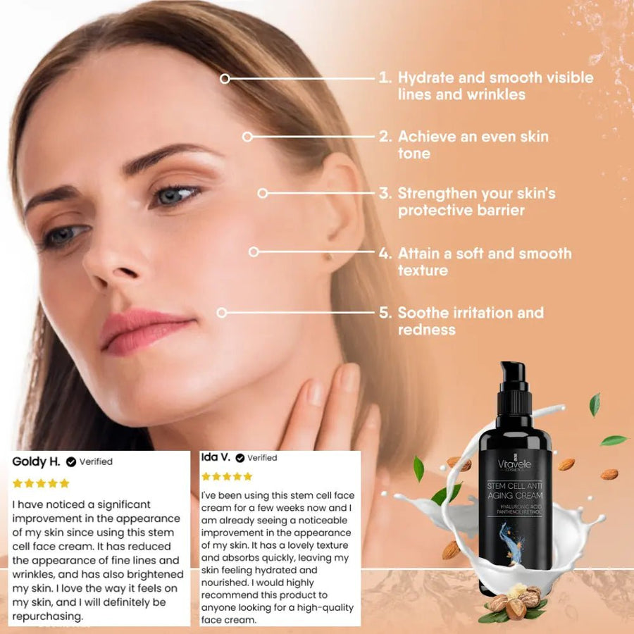 Stem Cell Anti-Aging Cream with Swiss Alpine Rose Stem Cells Stem Cell Anti-Aging Cream with Swiss Alpine Rose Stem Cells